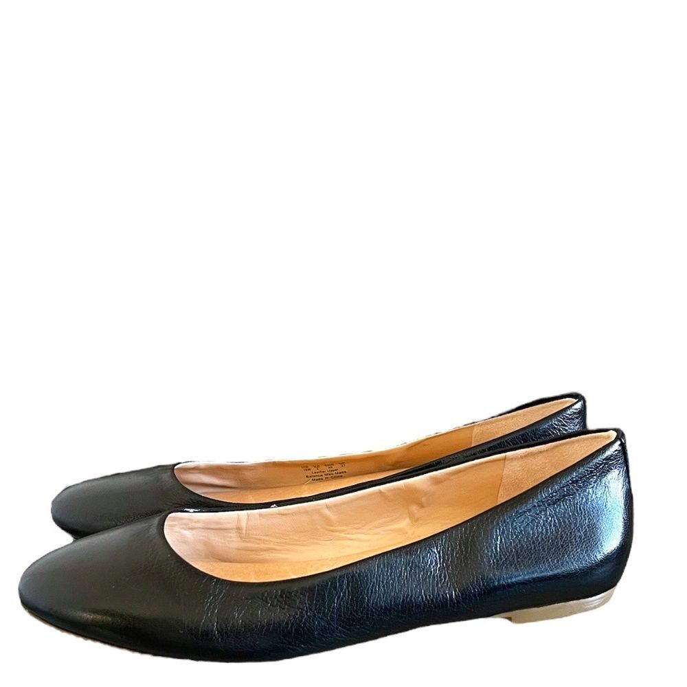Dr. Scholl's Vixen Ballet Flats In Black Leather Size 10 - Picture 4 of 12